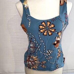 Floral Blue twin set